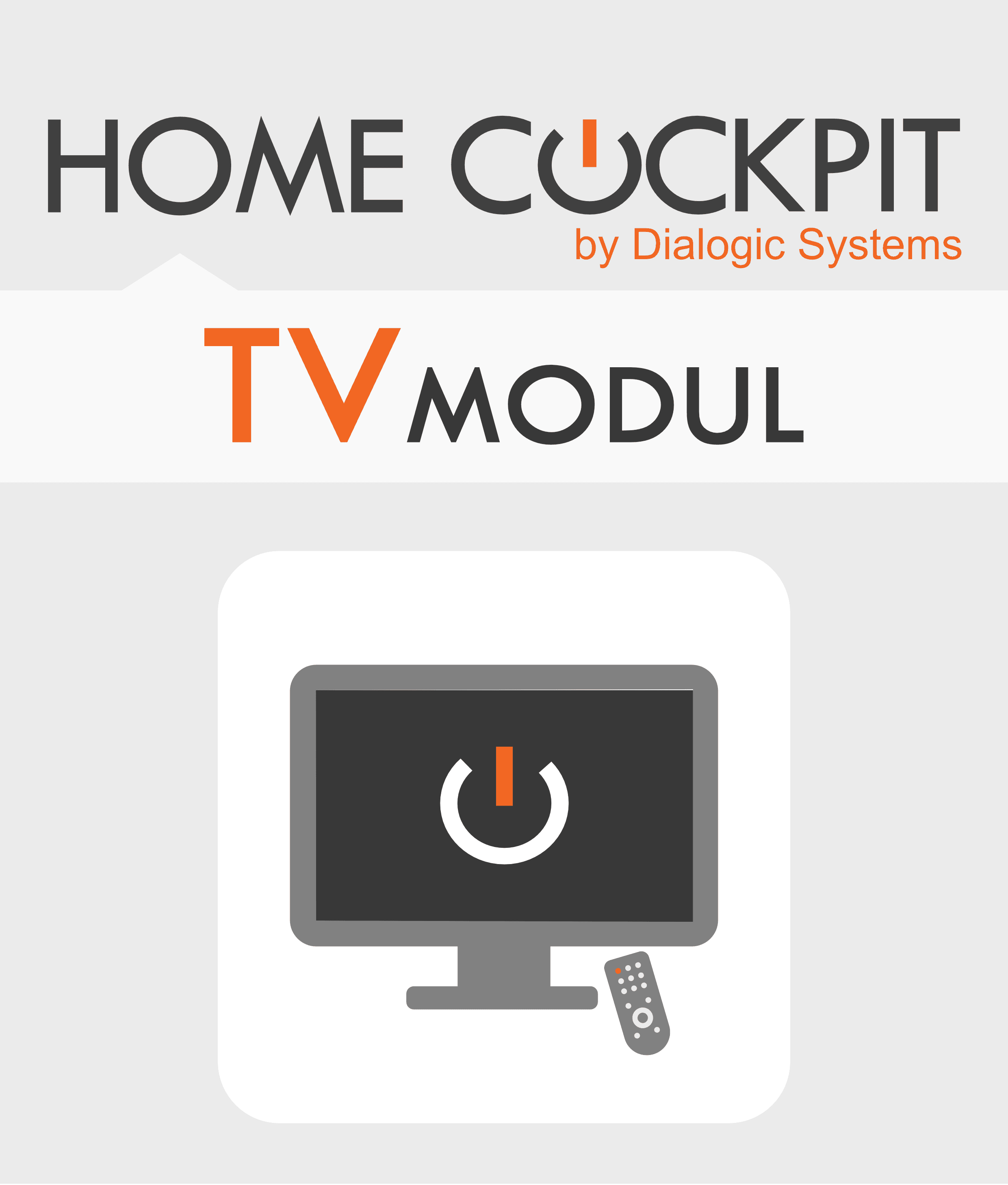 Softwarecover des HC-TVModul