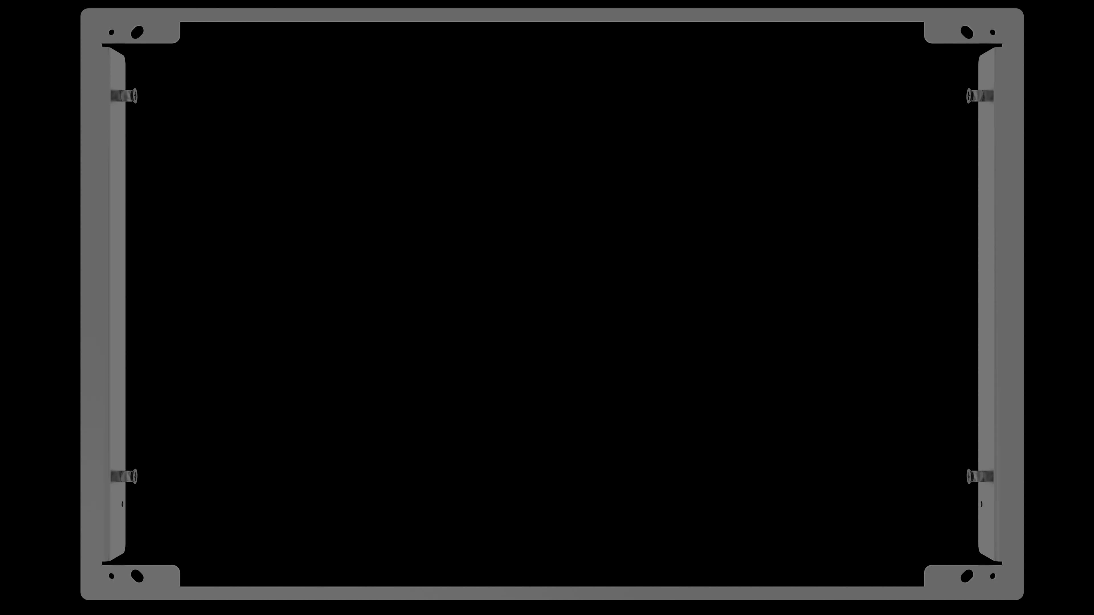 Abbildung des Montagerahmen im Lieferumfang